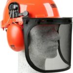 Oregon Yukon Kettensägen-Sicherheitshelm mit Gehörschutz und Netzvisier (562412)