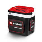Einhell Akku-Kühlbox TE-COL 18/27 Li-Solo Power X-Change (18 V, 27 Liter, Kühlen und Warmhalten, Hybrid 12 V für Auto, 230 V Stromanschluss, inkl. Taschen, ohne Akku)