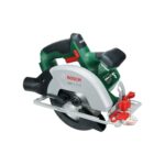 Bosch 18V System Akku-Kreissäge EasyCirc 18V-48 (Schneiden von Holzwerkstoffen bis 48 mm; inkl. Absaugadapter, Parallelanschlag)