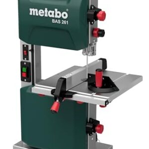Metabo Bandsäge BAS 261 Precision – 619008000 – Bandsäge für eine hohe Präzision und stabile Schnittqualität (400 W, Schnitthöhe 103 mm)