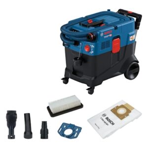 Bosch Professional Allessauger Gas 12-40 MA (1200 W, automatische Filterreinigung (AFC), inkl. Hauptfilter, Schlauch, Kombi-Werkzeugadapter, Kombi-Bürstendüse)