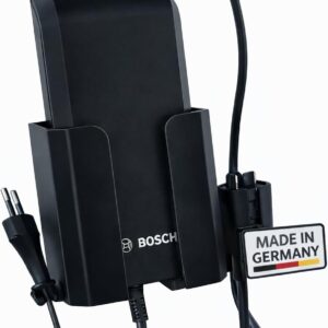 Wandhalterung für Bosch E-Bike Ladegerät – Passend für BPC3200 2A, Schwarz, Stabil & Platzsparend