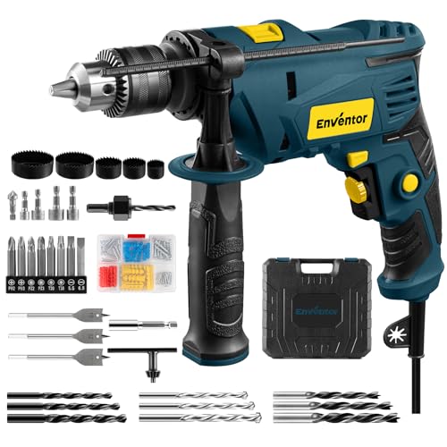 Enventor 900W Schlagbohrmaschine mit 36-tlg. Zubehörset