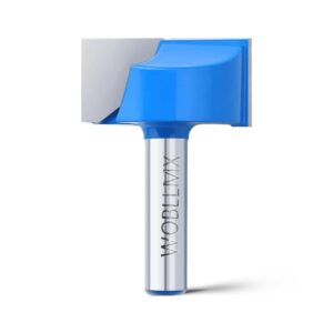 8mm Schaft Bodenreinigung Fräser,Ø30mm,Arbeitslänge 16mm,Hartmetall Klinge Fräser langlebig und scharf für Holzbearbeitungswerkzeug Bit