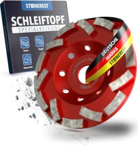STONE REEF Diamant-Schleiftopf 125mm für Beton & Estrich