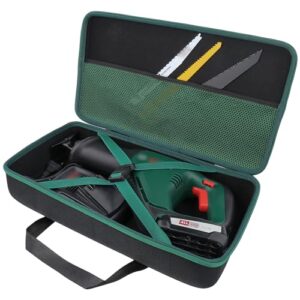 co2CREA Hart Tragbare Schutzhülle Etui Tasche für Bosch Akku Säbelsäge AdvancedRecip 18,Nur Tasche