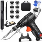 Laserschweißgerät, Laser Schweißgerät 4 in 1, Multifunktionales Tragbares Handlaserschweißgerät,Mit 8 Spulen Zinndraht,Schweißen,Entrosten,Schneiden,Kein Polieren Erforderlich (Weiche Wärme,Schwarz)