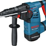 Bosch Professional Bohrhammer GBH 3-28 DFR (inkl. Maschinentuch, Schnellwechselbohrfutter 13mm, Wechselfutter SDS plus, Zusatzhandgriff, Fetttube, Handwerkoffer )