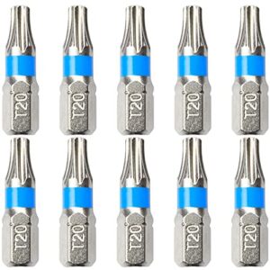 10 TORX Bits TX aus S2 Stahl T20 Schraubendreher Bit-Satz