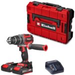 Einhell Professional Akku-Schlagbohrschrauber TP-CD 18/70 Li-i BL (2x 2,0 Ah) (18 V, Brushless, 70 Nm, Schlagbohrfunktion, 13 mm Bohrfutter, 2 Gang, inkl. 2x 2,0 Ah Akkus, Ladegerät, E-Case)