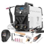 STAHLWERK Schutzgasschweißgerät 2-in-1 Kombi DC WIG 200 ST – Vollausstattung – WIG & MMA-Funktion (E-Hand/ARC) bis 200A, HF-Zündung, Hotstart, Anti-Stick, Stahl, Edelstahl, Kupfer, Messing, kein Alu
