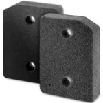 2 Stück Trockner Filter für Miele T1 9164761 Serie Original Sockelfilter für Wärmepumpentrockner 207 x 157 x 30mm Schwammfilter Trockner Ersatzteile Schaumstofffilter Sponge Fein/Grob
