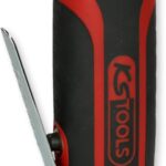 KS Tools Stabschleifer Druckluft 515.5410 6mm I Geradschleifer mit Drehzahl-Regulierung I Für HM-Fräser, Mini-Trennscheiben und Steinschleifkörper I 23.000 U/min