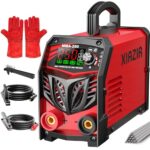 250A Elektroden schweißgerät 220V ARC Stick Welder mit LED-Display, tragbarer IGBT Inverter mit Hot Start, Arc Force & Anti-Stick, Komplettset für Heimwerker, Werkstatt & Landwirtschaft