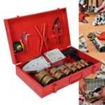 Wiltec PE-Rohr Schweißgerät 2000 W bis 300°C, Muffenschweißgerät inkl. 7 Heizdorne 16-63 mm, Schweissgerät für Rohre, Muffen und Formstücke