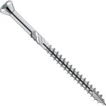 SCREW REBEL Fassadenschraube 4,0 x 50 mm - 500 Stück - Terrassenschrauben Edelstahl gehärtet mit Zulassung ETA