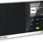 TechniSat DIGITRADIO 215 SWR4 Edition - portables DAB Radio (DAB+, UKW, Farbdisplay, SWR4-Direktwahltaste, Wecker, Favoritenspeicher, Kopfhöreranschluss, Netz- und Batteriebetrieb) schwarz
