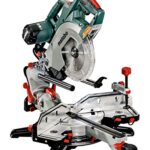 Metabo Kappsäge KGSV 72 XACT SYM (mit Zugfunktion + symetrisch verstellbarem Anschlagsystem, 1500 W, inkl. Laser + Arbeitslicht, Tisch drehbar) 612216000