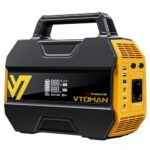 VTOMAN FlashSpeed 300 Tragbare Powerstation 300W - 230Wh Solar Generatoren LiFePO4 Batterie, 100W USB-C/230V AC Ausgang Mobile Stromspeicher Powerstation für Zuhause, Camping, Wohnmobil, Angeln