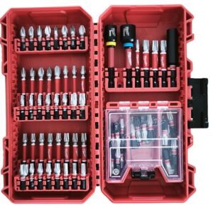 Milwaukee SHOCKWAVE - 75-teiliges - schlagfestes Bit Set Impact Duty 4932492008 Bitsatz (TX-, PZ-, PH-, HEX-, TXBO-, Zubehör für Schlagschrauber und Schraubendreher)