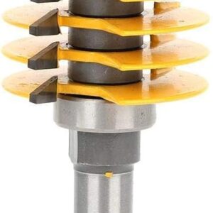 Fräser 1 2 Zoll Schaft Fingergelenk Fräser Holzfräser Keilzinkenfräser Verleimfräser mit Lager für MDF Massivholz Hochfrequenzschweißtechnik