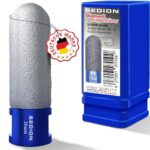 SEDION® Diamantfräser 20mm x M14 Premium - Exzellentes Bohren & Fräsen von harten Fliesen - Fingerfräser mit Industrie Diamanten - Profi Fliesenfräser 20 mm für Bosch, Makita uvm. Winkelschleifer Flex