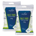 2 x SALPINA Salztabletten für Wasserenthärtungsanlagen 10kg im Sack (20kg), Entkalkung & Elektrolyse | hochreines Regeneriersalz (99,9% NaCl) mit bester Löslichkeit für sauberes & weiches Wasser