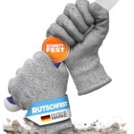 limpando 1x Paar Arbeitsschutzhandschuh -Gr S/8, Gartenhandschuh, Schnittschutz-Handschuh für Arbeit, Garten und Küche, Griff- und rutschfest, TÜV-geprüft