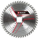 Original Einhell Kreissägeblatt 210x30 (Sägen-Zubehör, Ø 210 mm, Aufnahme 30 mm, 48 Zähne, Schnittbreite 2,4 mm, für Akku-Zug-Kapp-Gehrungssägen und Tischkreissägen)