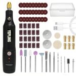 YEPLING Akku-Rotationswerkzeug, 3,7 V Li-Ion 15000 U/min Elektrisches DIY-Mini-Poliergerät-Set, 72-teiliges Zubehör USB-Akku-Multifunktionswerkzeug, ideal zum Nagelpolieren und für leichte Arbeiten