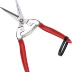 Beschneiden von Schergarten Werkzeug Hochleistungsbonsai Schere Ergonomische Grip Obstbaum -Trimmausrüstung Gartenzubehör (Gerade Kante)