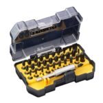 Dewalt 32-tlg. Extreme Flextorq Schrauberbit Set DT70523T (25 mm Bits zum Einsatz in Schlagschraubern geeignet, für Schraubkopfprofile Phillips, Pozidriv, Torx sowie Schlitz, inkl. magn. Bithalter)