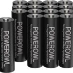 POWEROWL Akku AA 2800mAh AA Akku Wiederaufladbare 16 Stück (Geringe Selbstentladung, 1200 Zyklen) 1.2v NI-MH Wiederaufladbar AA Batterien (16AA)