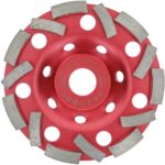 PRODIAMANT Diamant Schleiftopf Ø 125mm Turbo Segment Beton Naturstein Schleifscheibe Profi Werkzeug