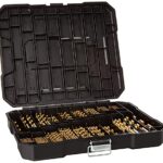 HURRICANE 230tlg. Titan Bohrer Set, Professional Bohrer Set von 1mm bis 10mm, Hochgeschwindigkeitsstahlbohrer, Zubehör für Bohrmaschinen, Titanium Bohrer für Holz/Guss/Aluminiumlegierung/Kunststoff