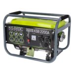 KS BASIC 2200А Stromerzeuger, 5,5 PS 4-Takt Benzinmotor, Aluminium Alternator, Automatischer Spannungsregler (AVR), 2200 Watt, 16A, 230V Generator, für den Heim- und Freizeitbedarf