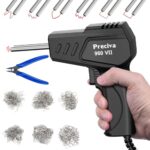 70W Kunststoff Schweißgerät, Preciva Kunststoff Schweißgerät Kunststoff Schweißen Maschine mit 600 Stück in 6 Arten Schweißnagel
