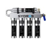 Sydros Optimus 5-Stufen-Wasserfilter filtert Kalk, Mikroplastik, PFAS & Chlor 500+ Schadstoffe - Hochleistungs-Inline-Filter für kristallklares sauberes Trinkwasser in Küche & Büro