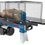 Scheppach Holzspalter liegend HL460 Brennholzspalter Hydraulikspalter | elektrisch 230V | Spaltkraft 4 Tonnen | Spaltlänge 370mm | 1500W Leistung | Ø250mm Spaltgut | inkl. Ablagetisch