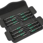 Wera Kraftform Micro Elektroniker Schraubendrehersatz, 12-teilig, Mehrfarbig, 05073675001