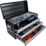 BGS 3350 | Elektriker-Metall-Werkzeugkoffer | 3 Schubladen | mit 147 Werkzeugen