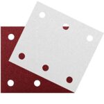 Makita P-15883 Schleifpapier-Set 102 x 114 mm Klett 10-teilig, Körnung je 2x P 60, 100, 150, 180, 240, 6 Löcher