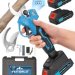 Akku Astschere für Makita 18V Akku, 30mm Schnittkraft, Bürstenloser Motor, Elektrische Bypass-Gartenschere mit Akku 2 x 2000mAh, Ergonomischer Griff, Geschenke für Männer zu Valentinstag