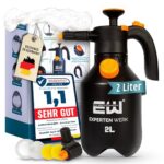 EXPERTENWERK Premium Schaumsprüher 2L - Drucksprüher mit individuell anpassbarem Schaum & Überdruckventil für Autowäsche. Auto Schaum-Sprüher, Pumpsprüher mit Schaumdüse für Kfz, Haushalt, Gartenmöbel