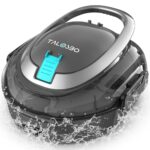 (2026 neu) TALOSBO S2 Poolroboter mit Doppelfiltration,Dual Motoren Poolreiniger,Kabelloser Poolsauger Akku mit 90 Min Laufzeit,2,5H Ladezeit,Selbsteinparkfunktion für Flache Böden Pools