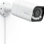 Reolink 4K Smarte PoE IP Kamera Outdoor mit Personen-/Autoerkennung, 5X optischer Zoom Überwachungskamera Aussen, Spotlight, Farbige Nachtsicht, Zwei-Wege-Audio, microSD Kartensteckplatz, RLC-811A