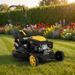 Craftfull Rasenmäher CR-224-30 | 5,1 KW 7 PS | 223 cm³ OHV Motor | Benzinrasenmäher - Mäher Benzin - Selbstfahrantrieb - 53 cm Schnittbreite in 7 Höhenstufen (CR-224-30 5,1 KW 7 PS 223 cm³ Motor)