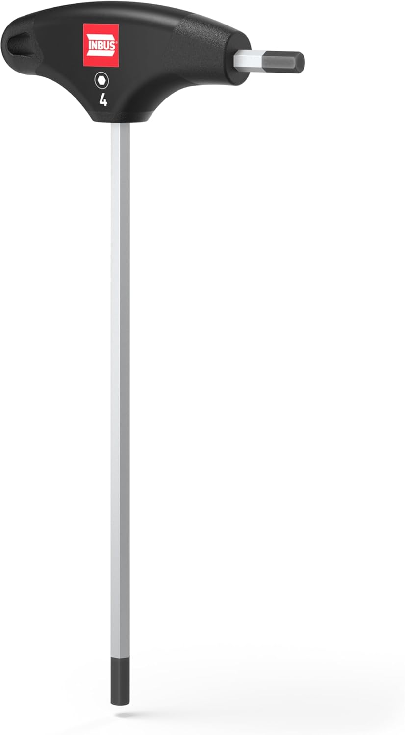 INBUS® 70075 T-Griff Schraubendreher 4mm, mit HybridTouch — Made in Germany