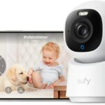 eufy Innenkamera E30, neueste Generation, 4K 8MP UHD Sicherheitskamera, 360° Abdeckung, 6× optischer Zoom, Farbnachtsicht, KI-Erkennung Mensch/Tier/Weinen, Auto-Tracking Mensch/Tier, HomeKit, Weiß