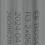 Bosch 1x PRO Hohlkehlfräser (für Weichholz, Hartholz, Ø 6,4 mm, Professional Zubehör Handfräse, Kantenfräse)